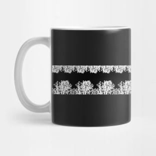 art in black and white Mug